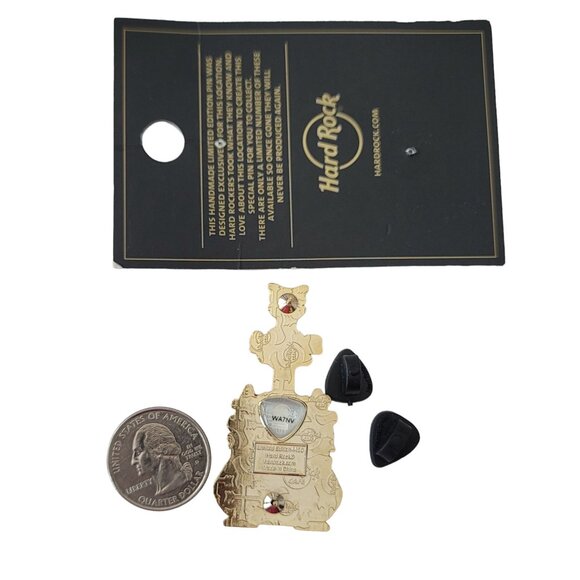 Hard Rock Cafe Hotel Casino Atlantic City Grand Opening, Team Member Pin E695 - Picture 3 of 4